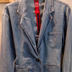Star Blue Jeans Jacket Size XL